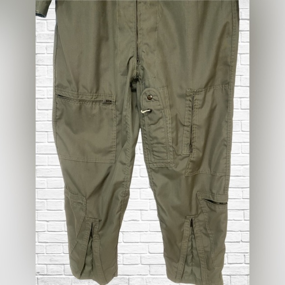 Airborne CWU-27/P Flight Suit Coveralls Flyers Men Summer‎ Fire Resistant 42R - Picture 4 of 9